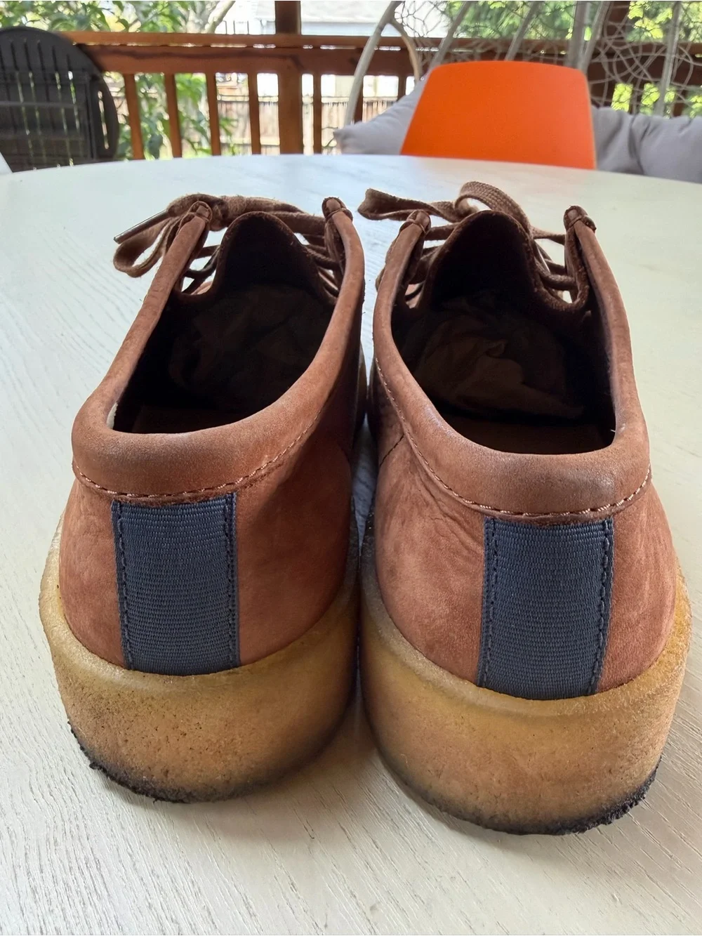 Clarks Mens Shoes Wallabee Cup Tan Nubuck 9.5 26167989